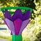 In the Breeze Purple 38-inch Lotus Flower Windsock, Outdoor Floral Decoration, 5203